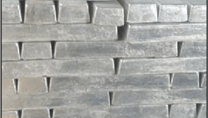 Magnesium ingots